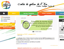 Tablet Screenshot of cdg01.fr